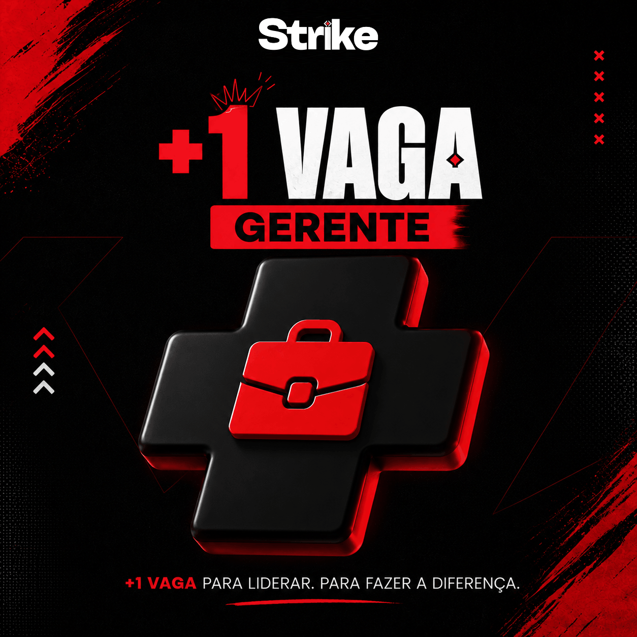 +1 VAGA GERENTE
