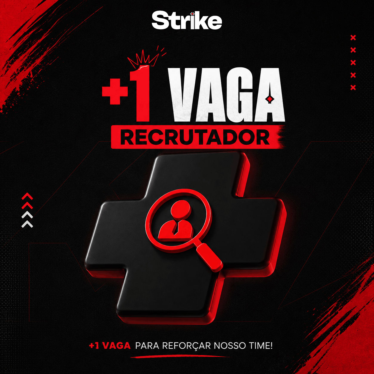 +1 VAGA RECRUTADOR